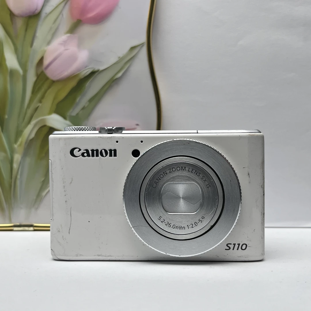 9新 Canon/佳能 S110 1200w像素 5倍变焦 配件齐 NO退换