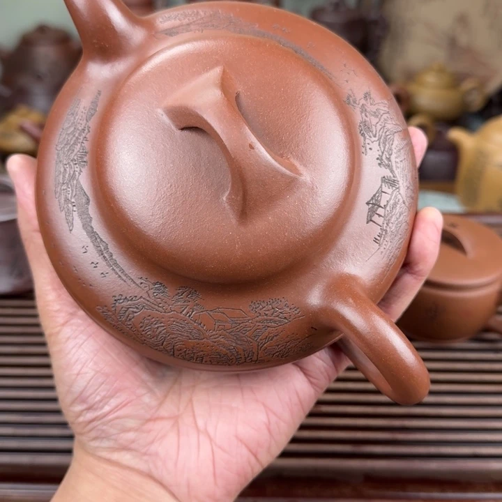茶壶紫砂微瑕容量500