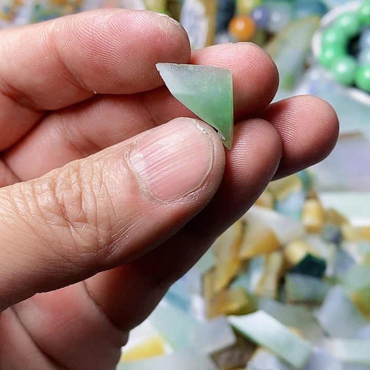 翡翠散珠天然翡翠A货