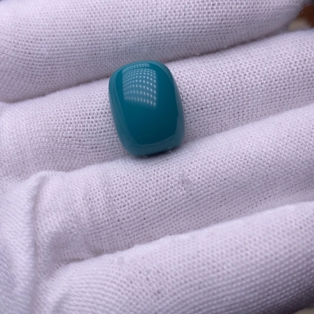 绿松石未镶嵌绿松石戒面16.9*12.8