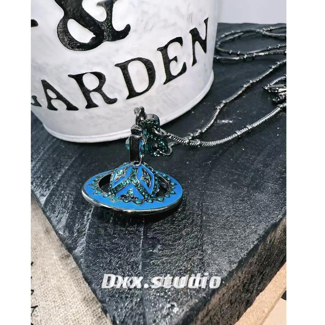 铜合金项链 DXX小晰饰品-新品-【蓝色星球】项链40945