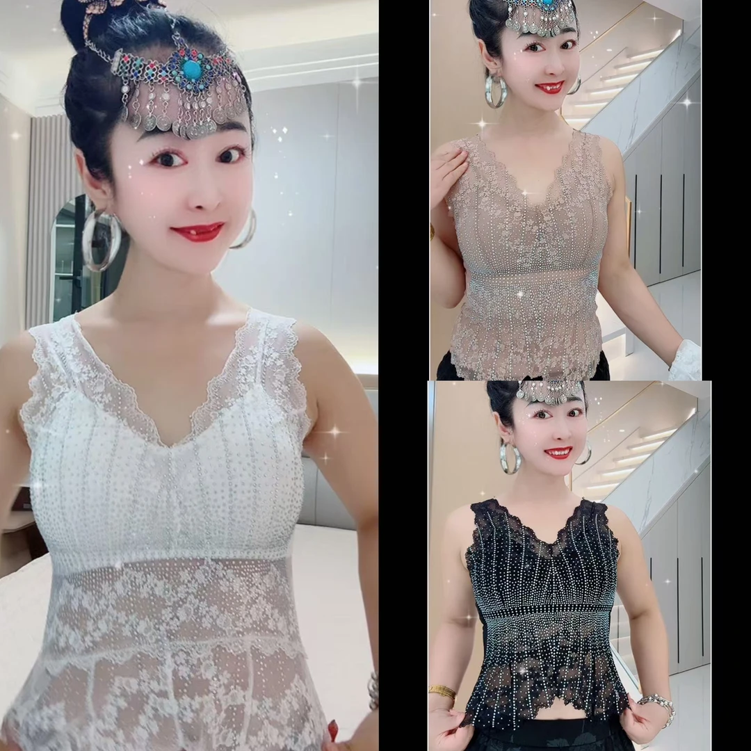 时尚百搭美背内搭背心吊带唐汉布依新款Z
