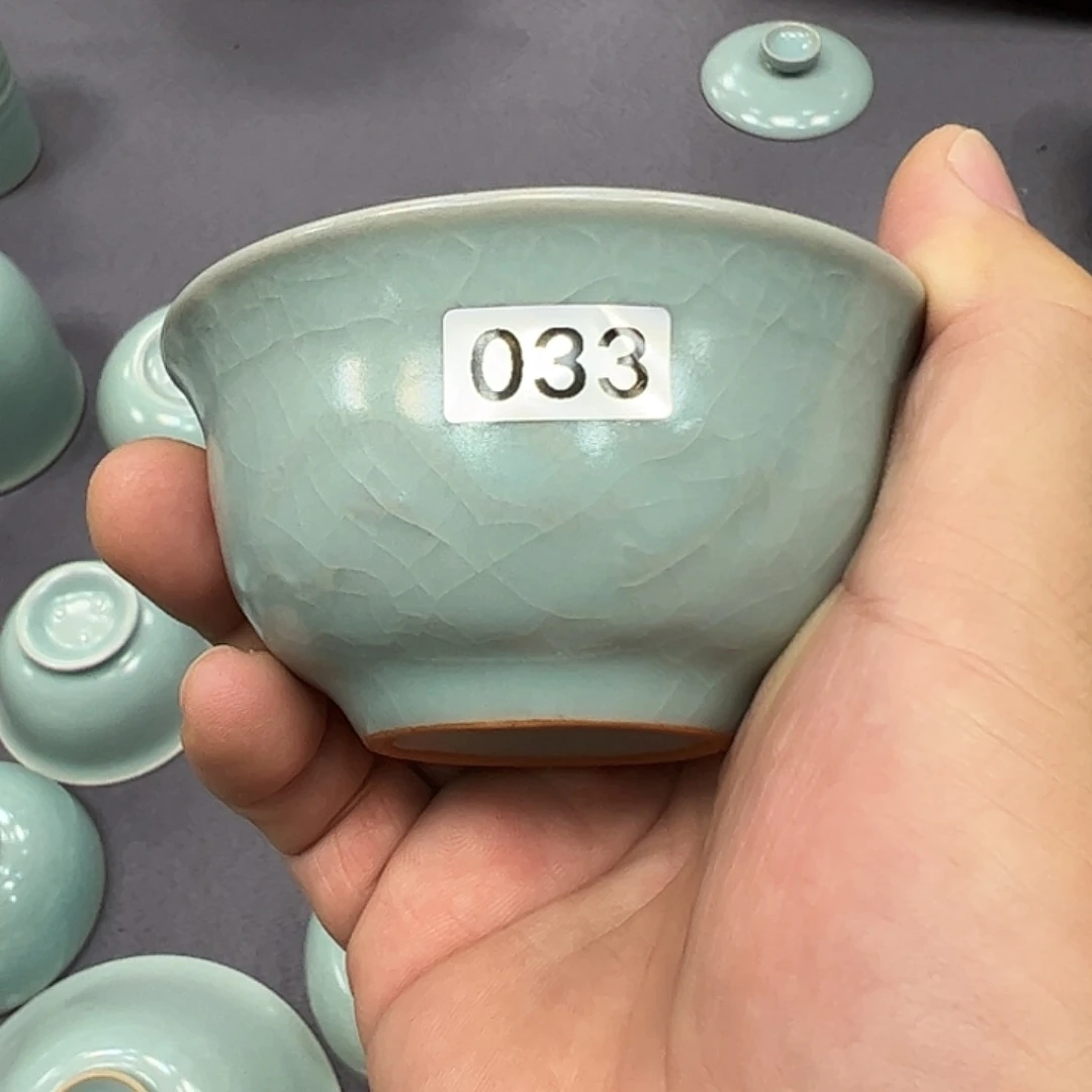 琉璃手工艺品清凉寺原产地汝瓷体验款