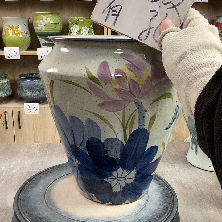 缸13xc景德镇陶瓷花盆