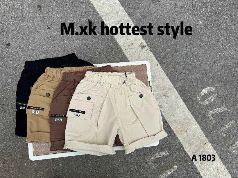 M1-6。1803 儿童休闲百搭工装裤短裤潮流时尚