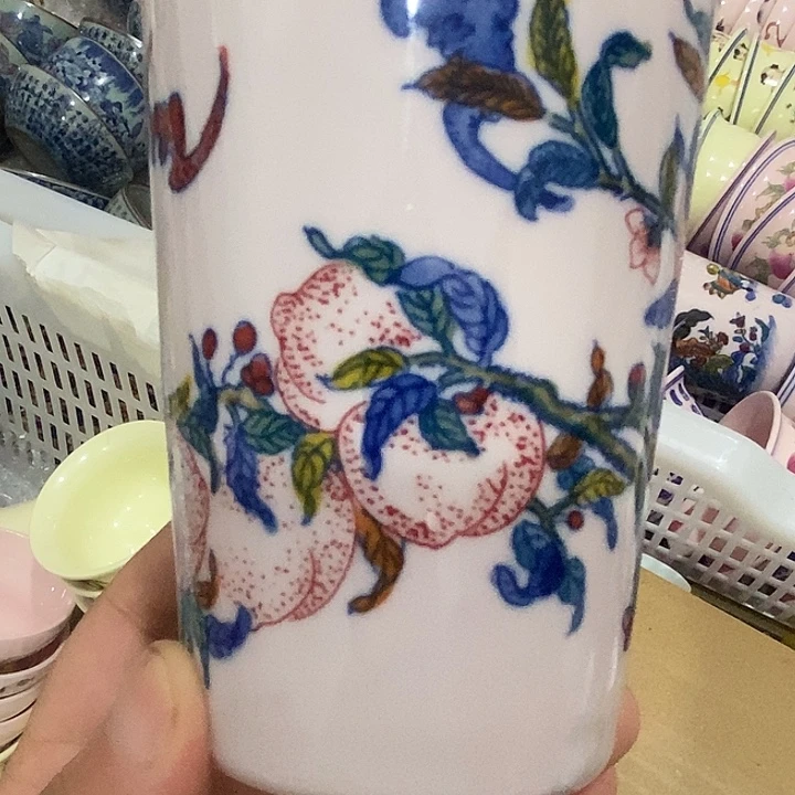 摆件景德镇陶瓷主人杯13445