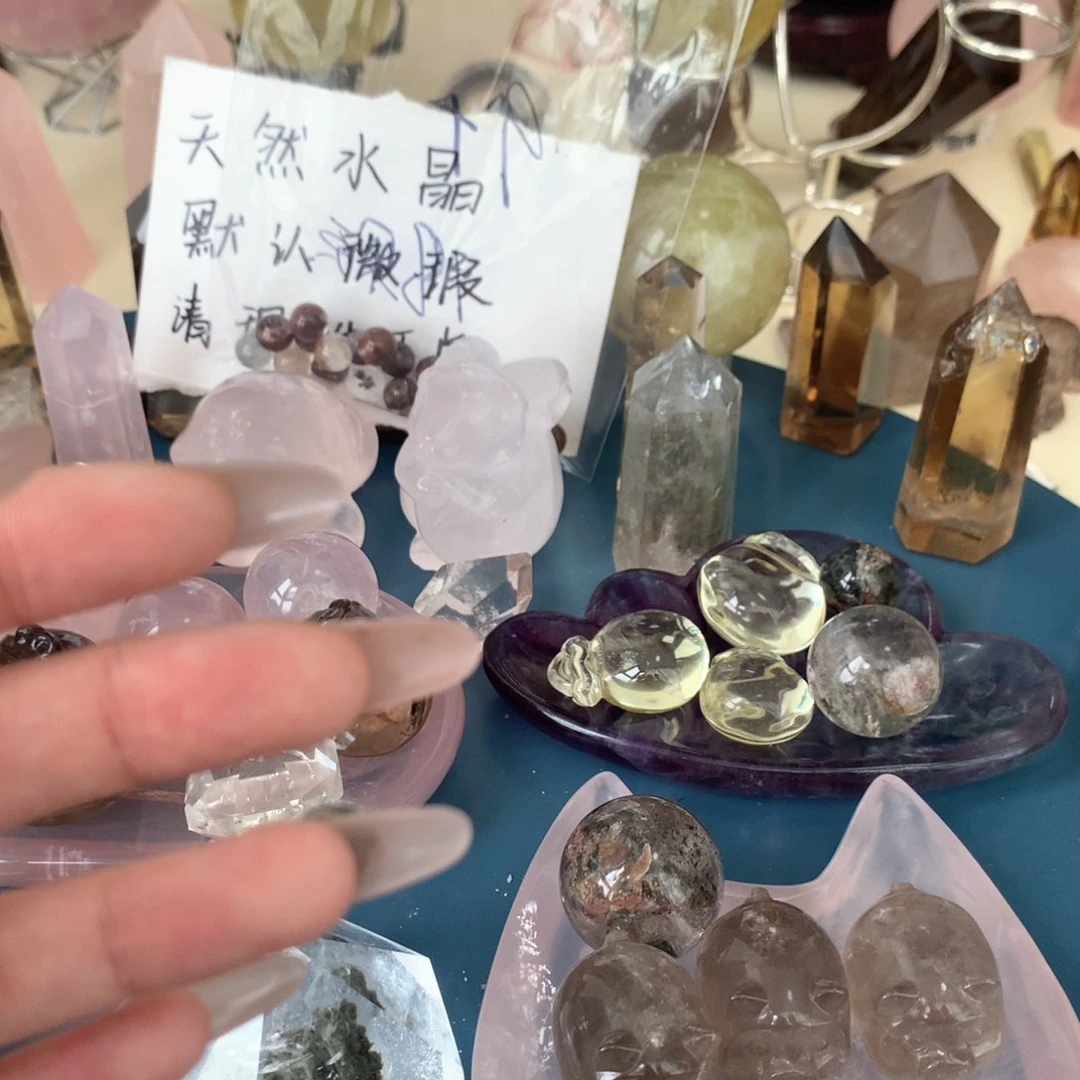 紫晶珠宝半成品未镶嵌澋*