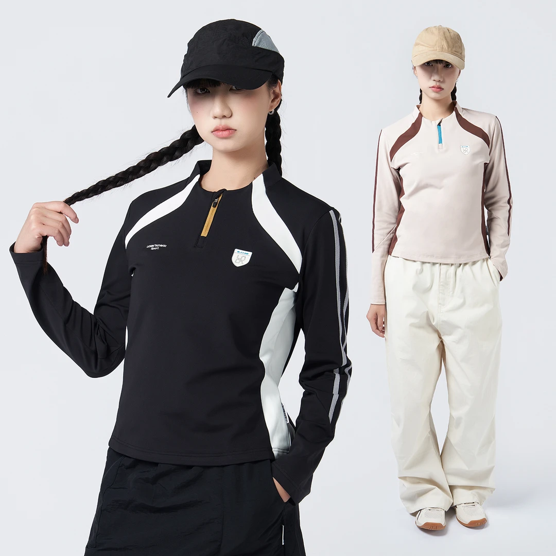 UnderbrokenUDBK女款复古运动卫衣户外骑行服跑步训练球衣长袖