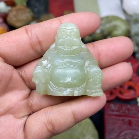 蛇纹石玉颈饰未镶嵌70