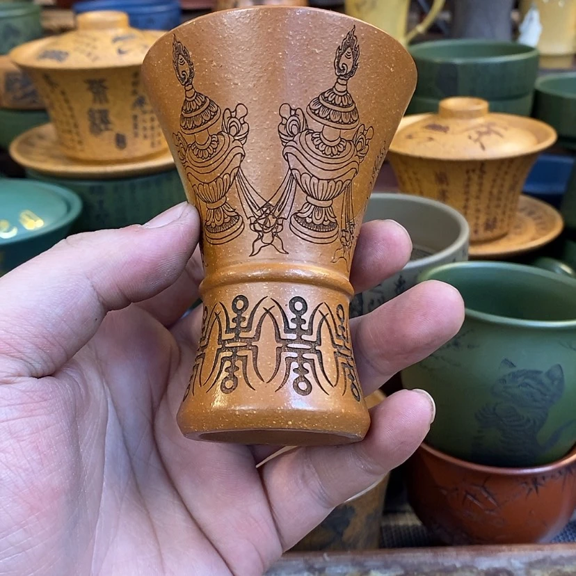 【闪购商品】紫砂杯子宜兴全手工紫砂杯