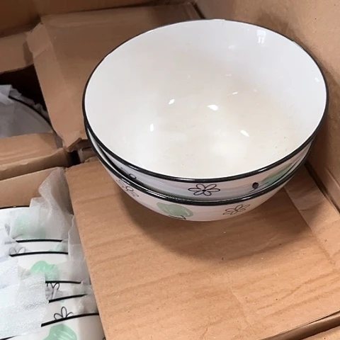 微瑕，不能明火，4个面碗6英寸