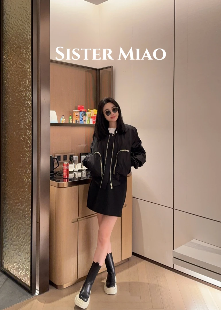 SISTER MIAO•春季新款大口袋短款外套