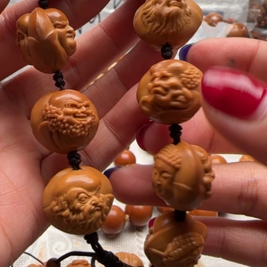 手串橄榄核橄榄雕雕刻工艺品