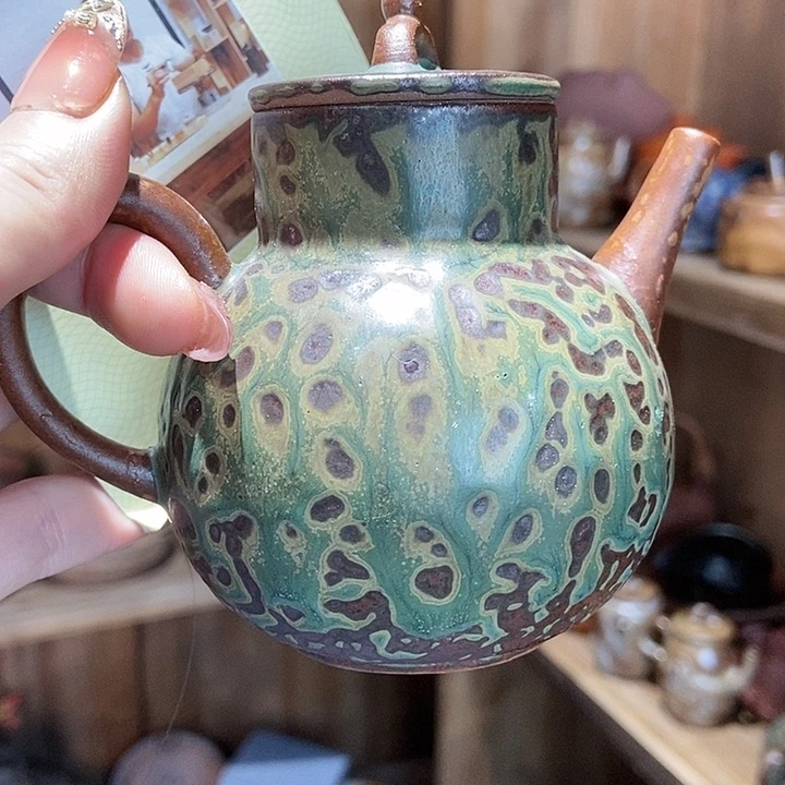 柴烧老岩泥高端茶器