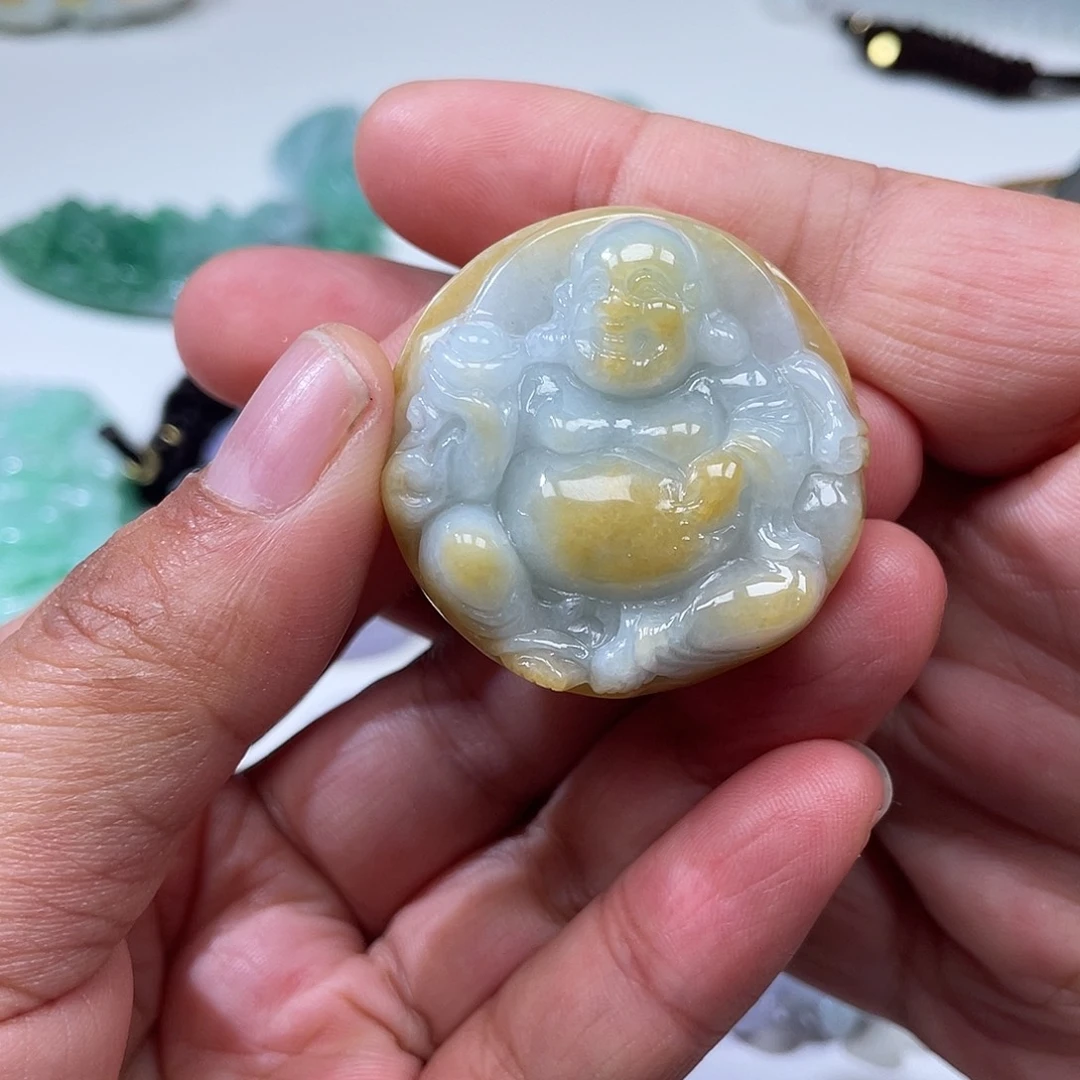 颈饰未镶嵌翡翠翡玉缘翡翠