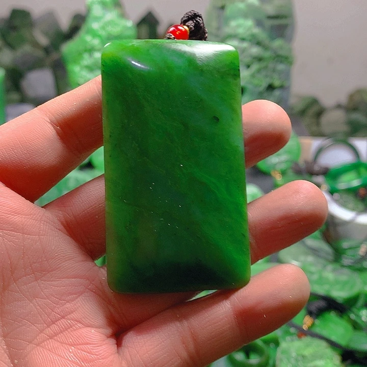 （***）和田玉（碧玉）未镶嵌珠宝半成品