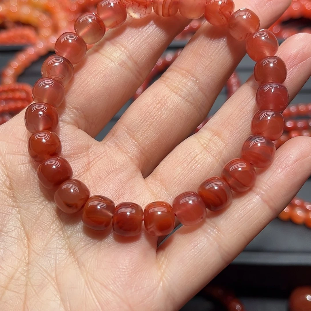 南红玛瑙手链未镶嵌糯**慧