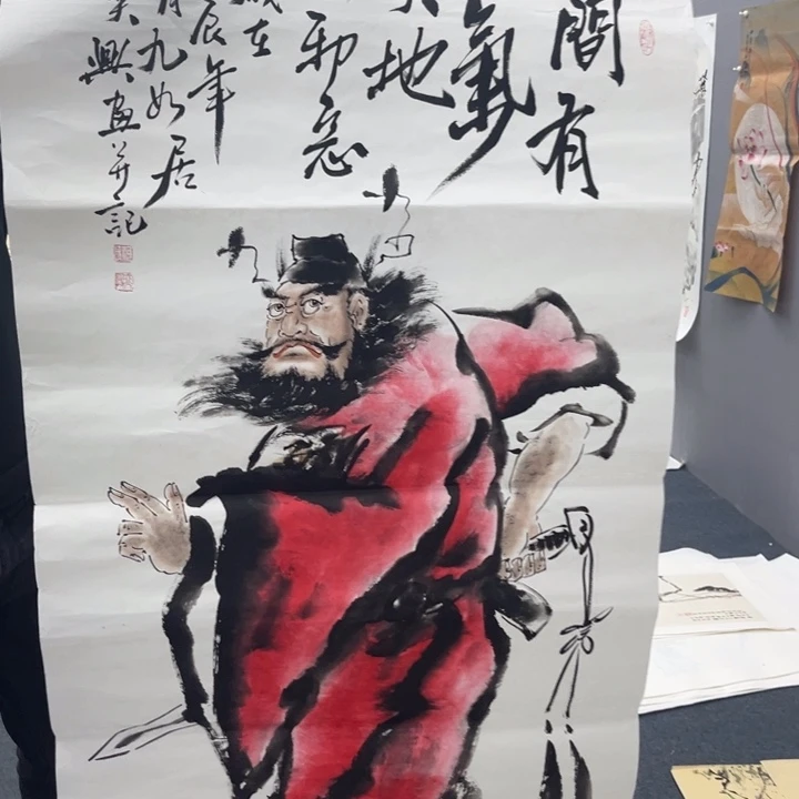 国画绘画手绘作品