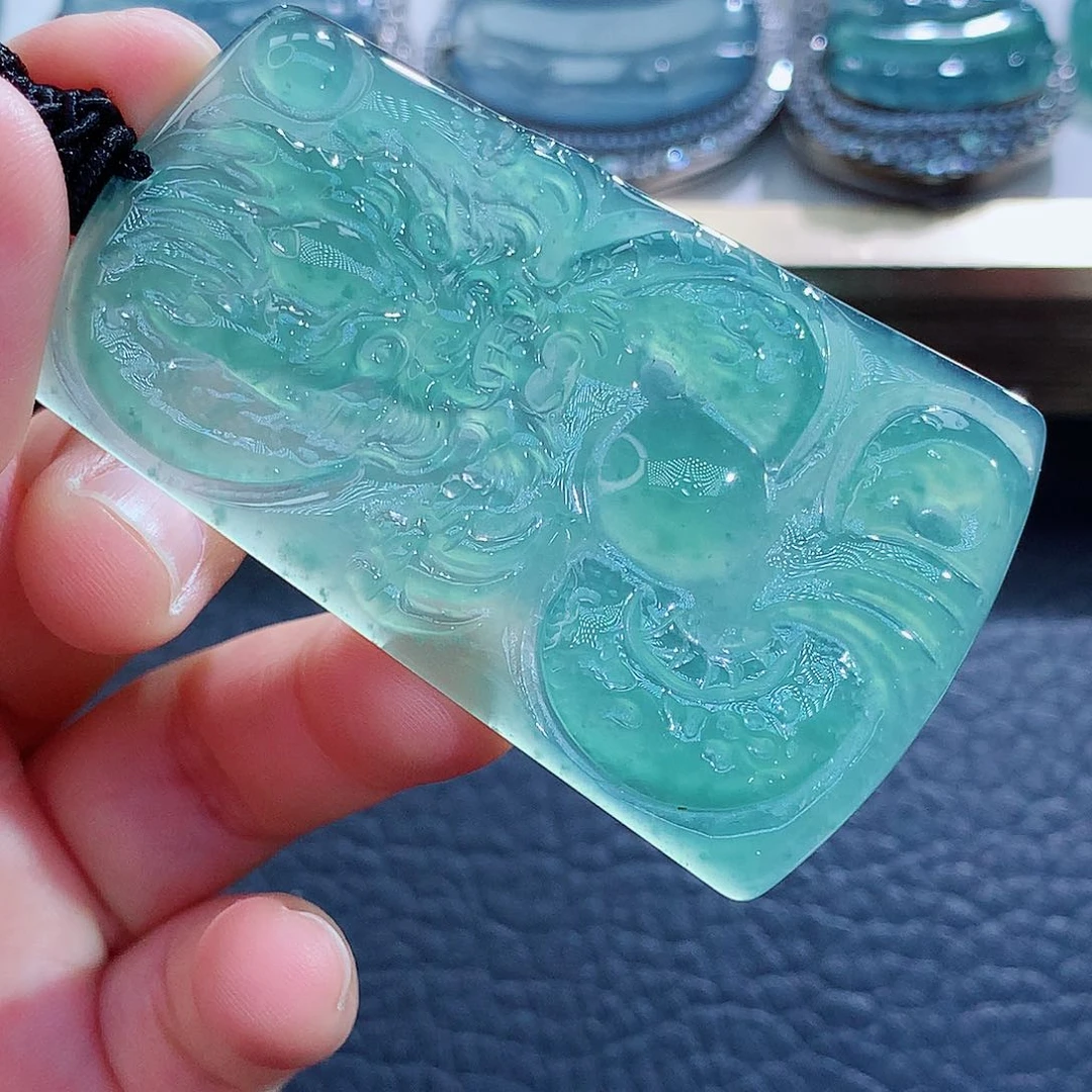 未镶嵌挂件翡翠翡翠