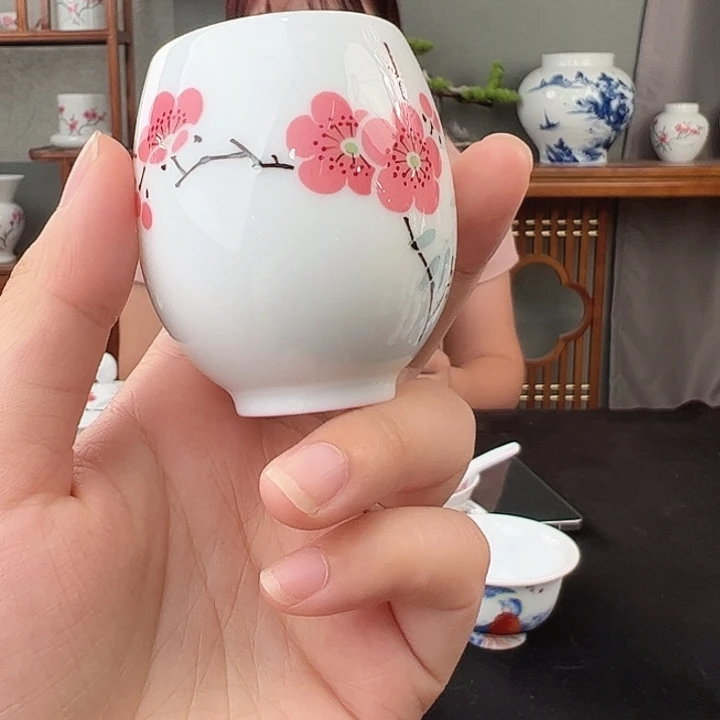 滑石子 红梅掌中宝杯