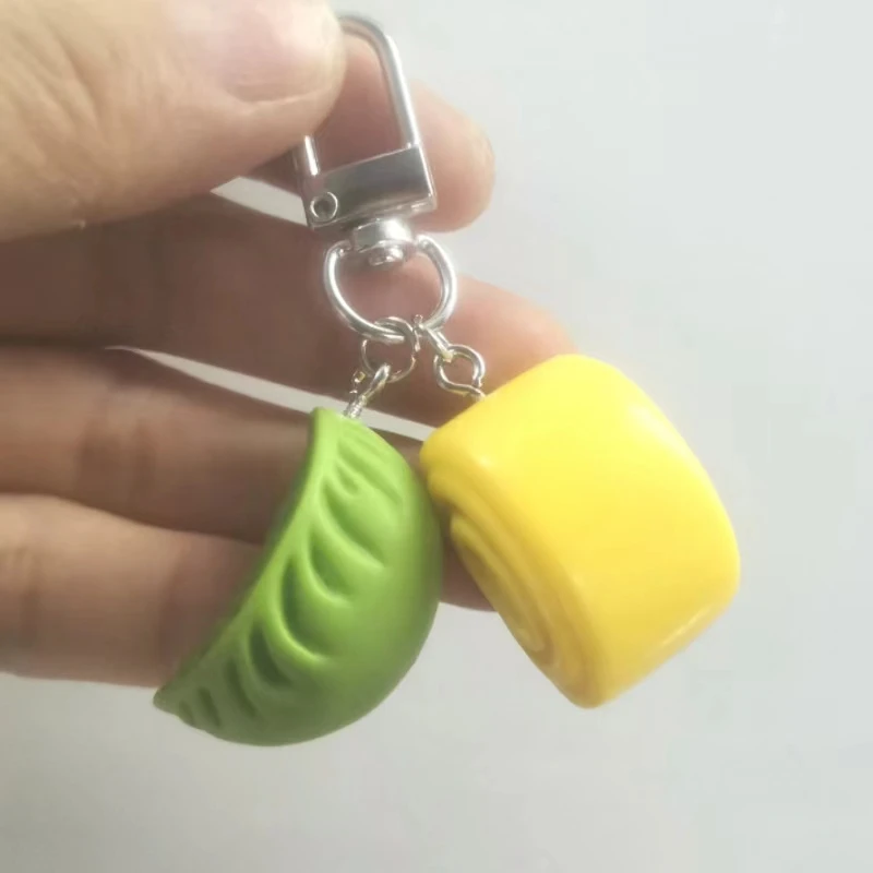 卡通个性树脂仿真食物钥匙扣包包挂件书包饰品可爱创意礼品挂饰