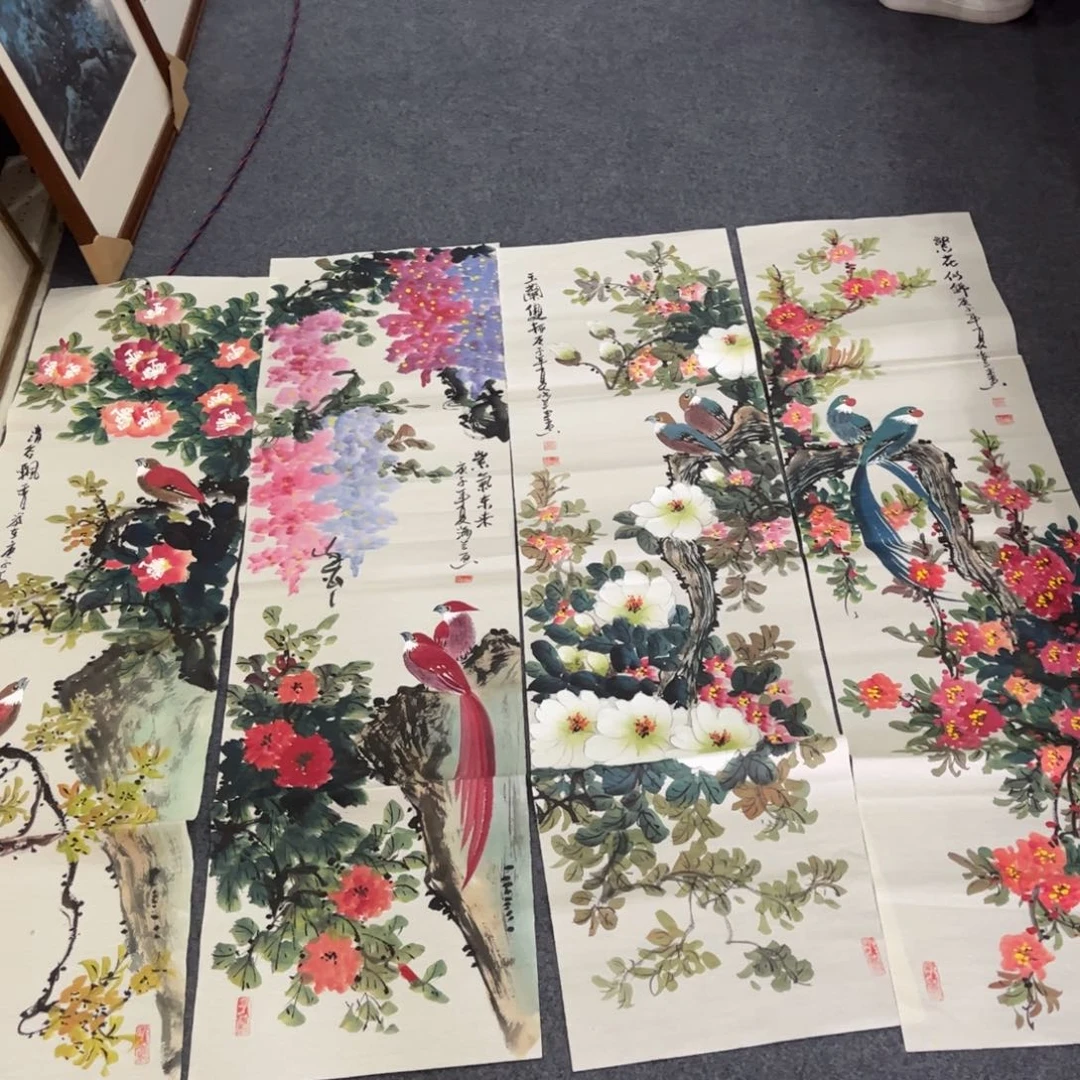 国画ZH精品国画单幅任发4张