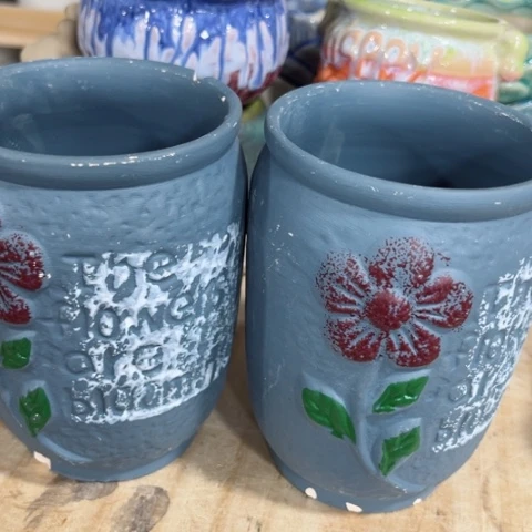 陶瓷满9元发货都是福利花盆