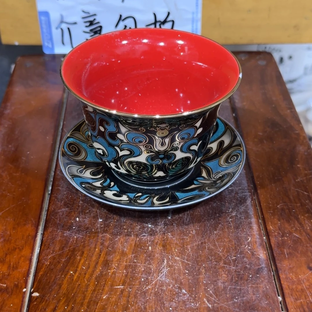 微瑕疵介意勿拍陶瓷器皿E499