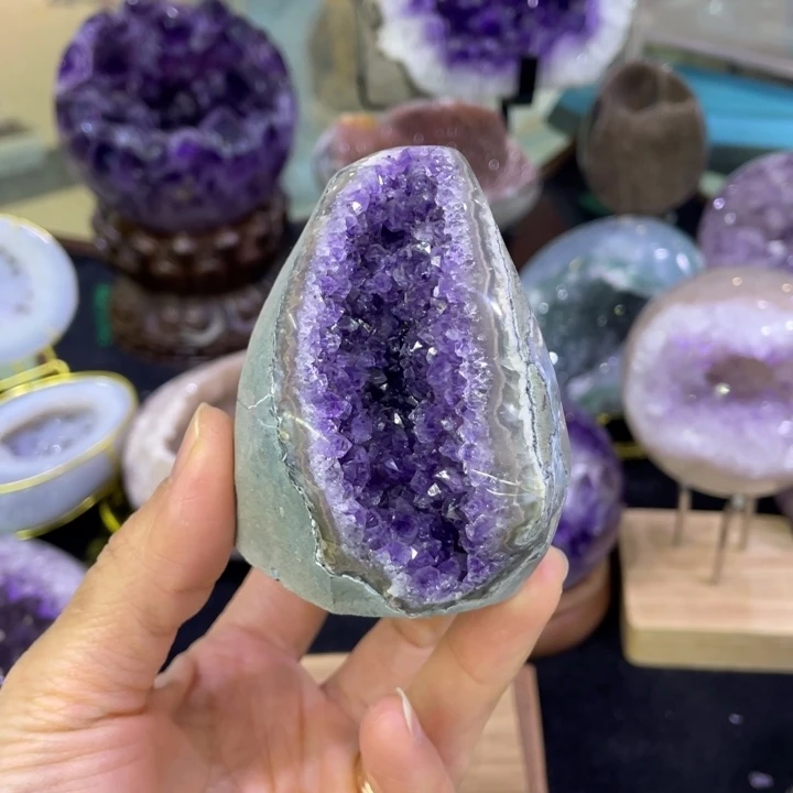 未镶嵌大型摆件（非配饰）紫晶