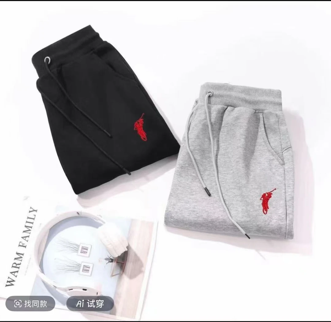 【刺绣款】秋冬时尚百搭休闲男士卫裤--战马