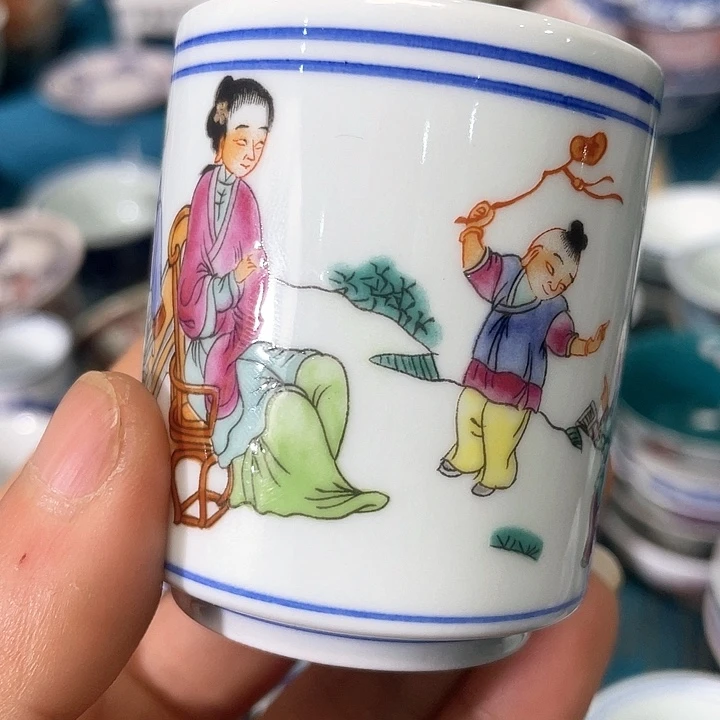 景德镇陶瓷主人杯123444