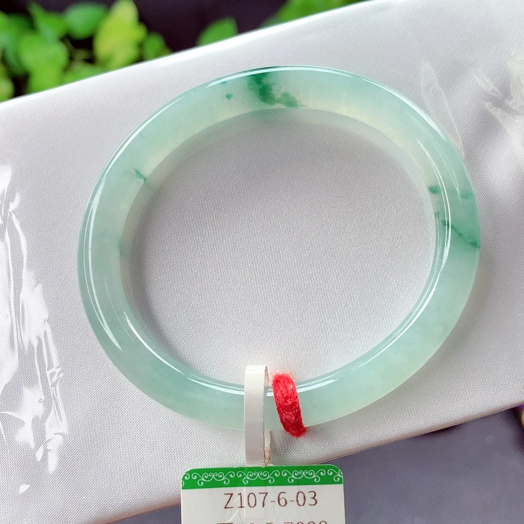 翡翠未镶嵌手镯缅甸天然a货翡翠手镯