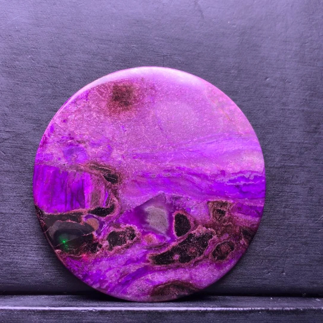 苏纪石（舒俱来）未镶嵌圆牌