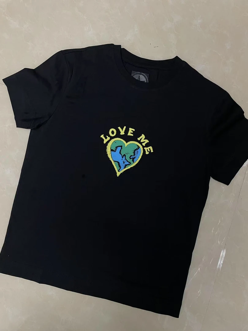 【A5784-小纪纪黑色短袖】主播同款男士短袖圆领百搭透气