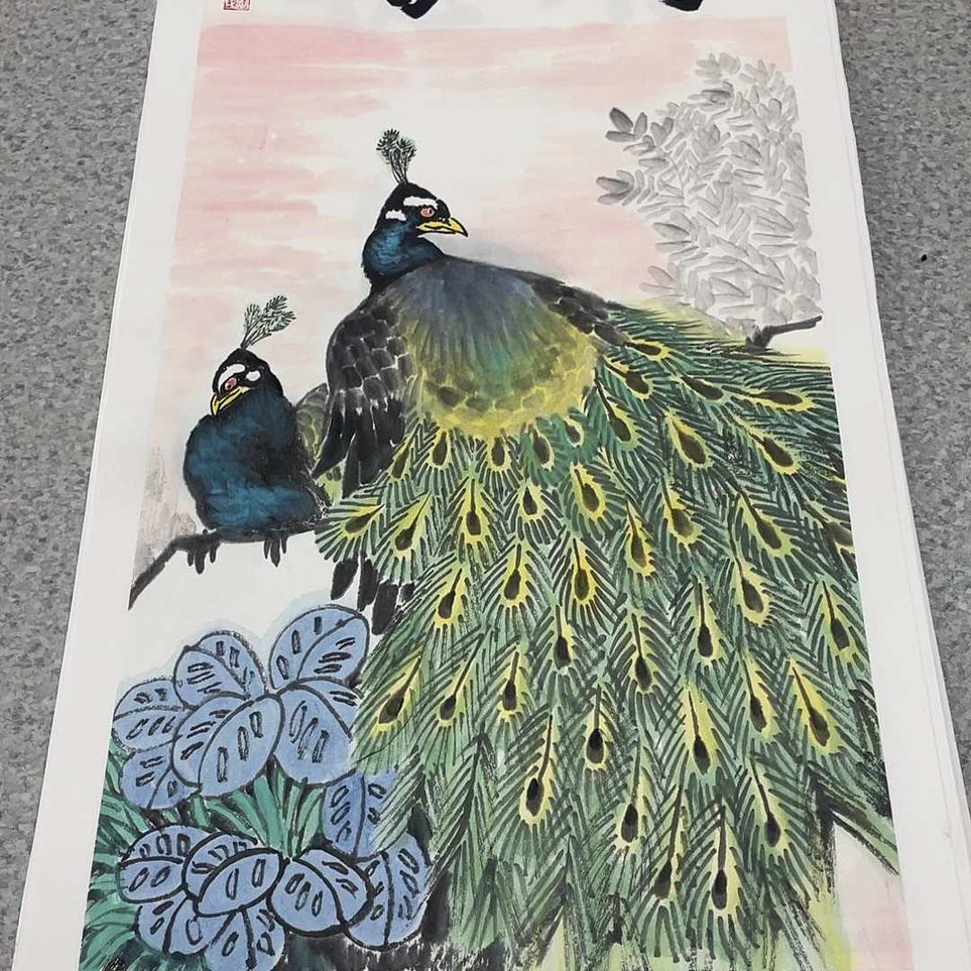 国画2平尺国画作品