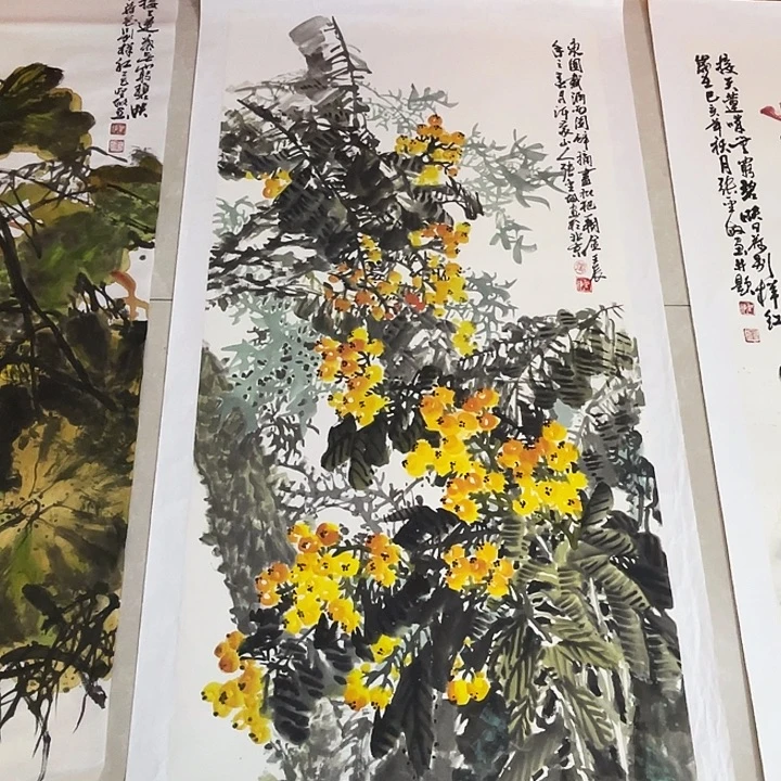 国画张圣敏先生纯手绘作品