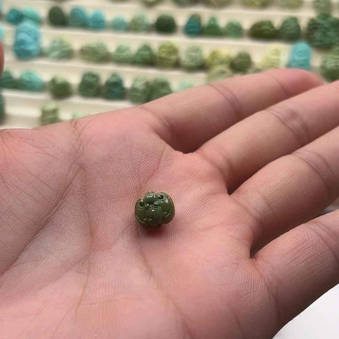 绿松石未镶嵌吊坠(不含链)