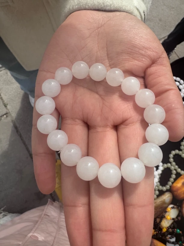 高端精品手串 白 卡12