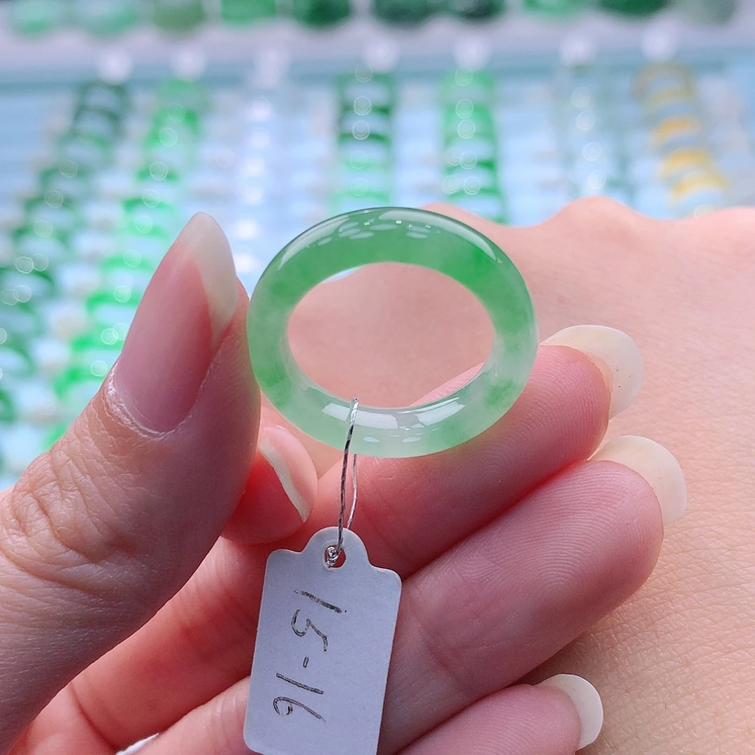 未镶嵌戒指翡翠A货缅甸翡翠