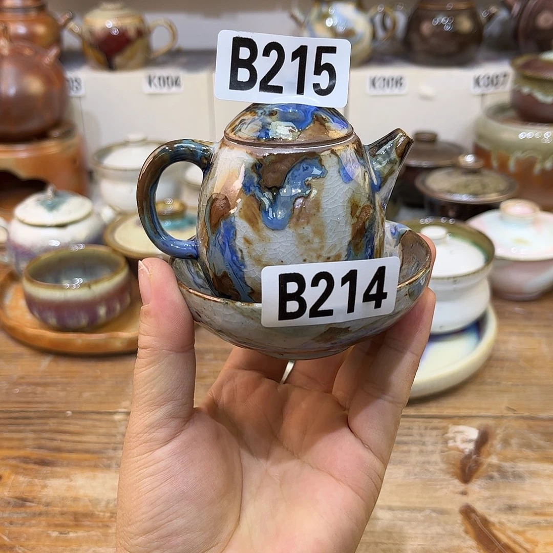 白泥茶杯云****鱼陶瓷艺术