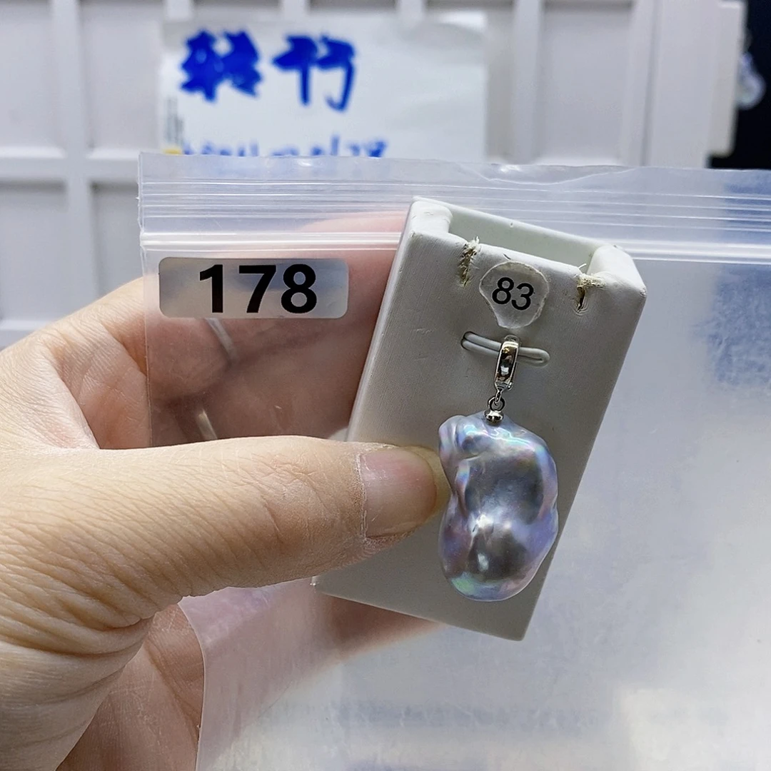 颈饰合金淡水珍珠