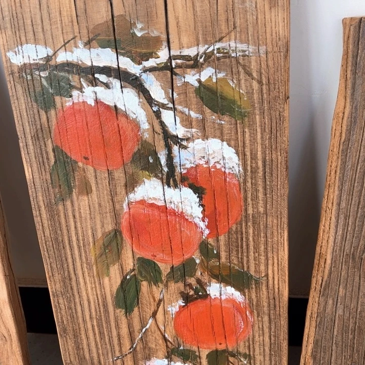 白***杉竖款随时随地都生生世世