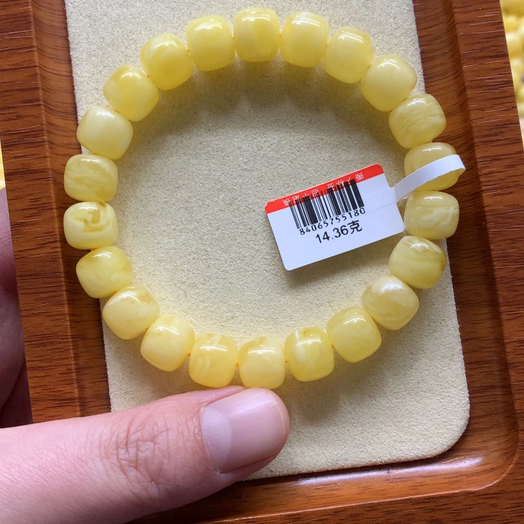 蜜蜡手链未镶嵌蜜蜡
