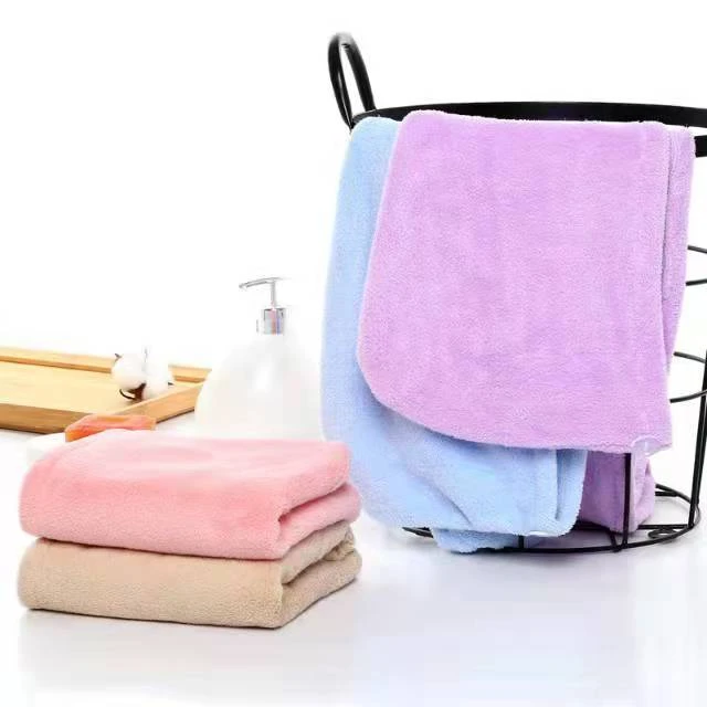 珊瑚绒加大干发帽柔软加厚吸水速干不掉毛女干发毛巾家用亲肤超柔