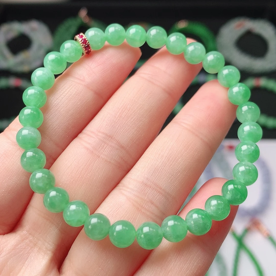 翡翠未镶嵌手链翡翠