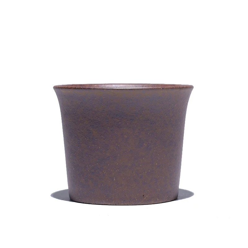 大吉羊柴烧 宜兴紫砂小杯品茗杯 原矿本山绿泥清饮主人杯150ml