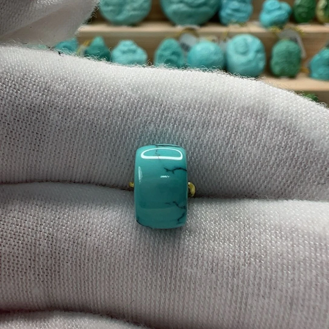 未镶嵌绿松石直切珠9.4mm
