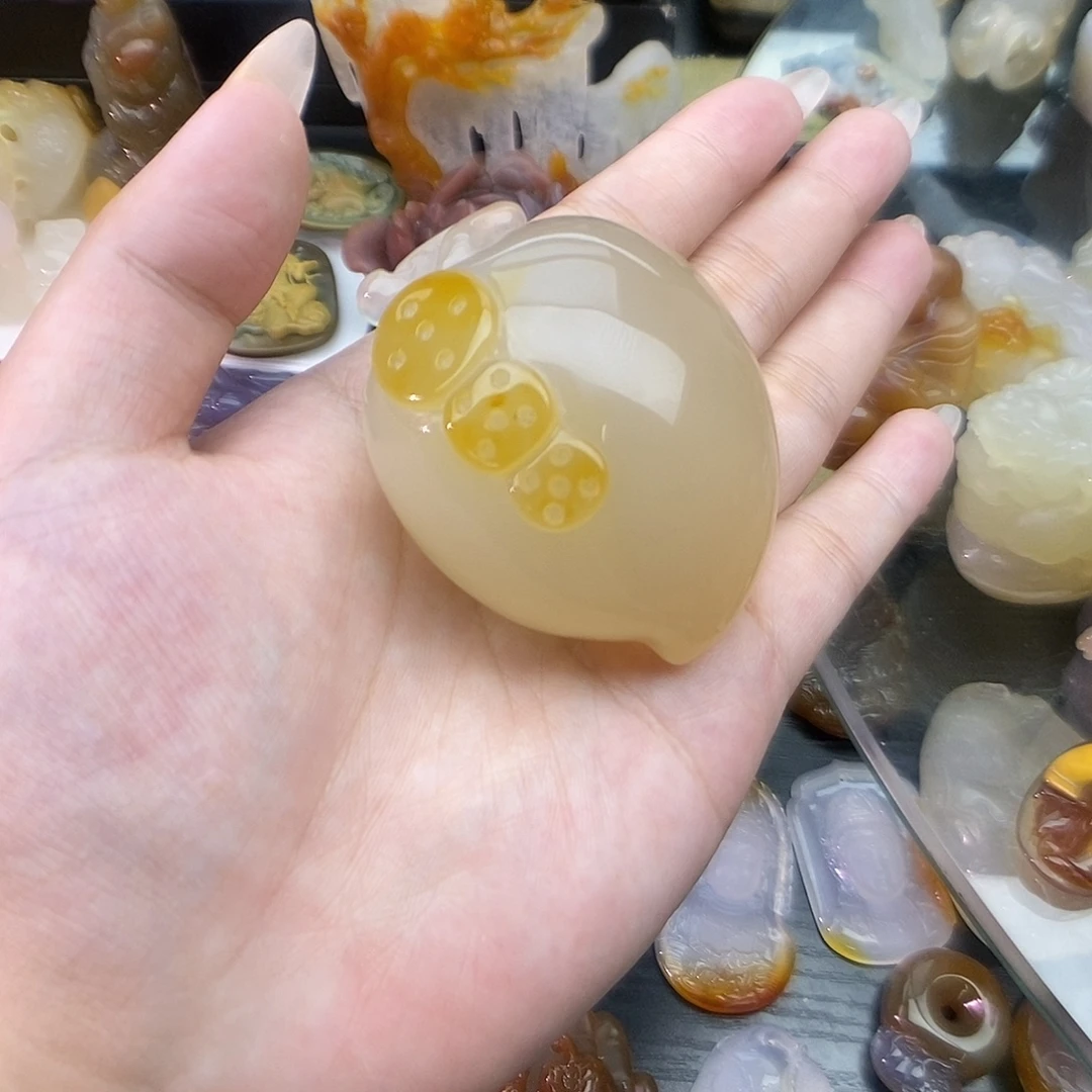 玛瑙/玉髓未镶嵌颈饰