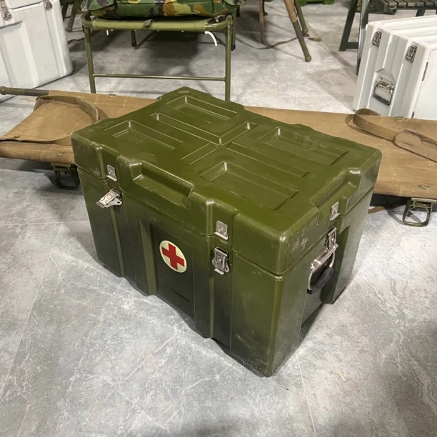 正品老绿色空投箱上翻盖有盒盘全新库存