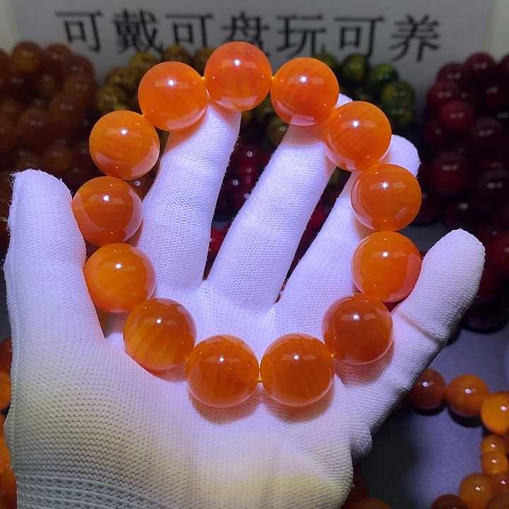 手串/手链松木（琥珀木）1.8 包浆高货